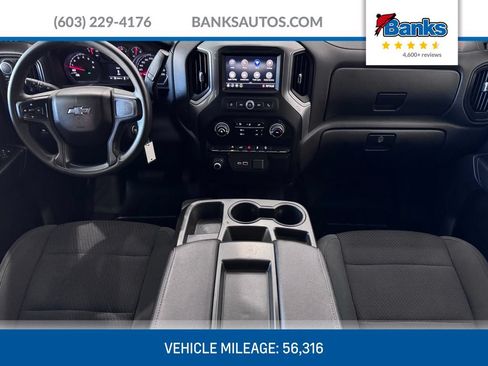 Used 2022 Chevrolet Silverado 1500 Custom Trail Boss w/ LPO, Dark Essentials Package AWD/4WD image 14
