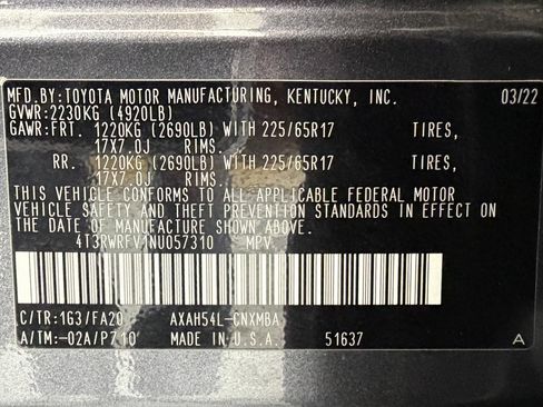 Used 2022 Toyota RAV4 XLE image 14