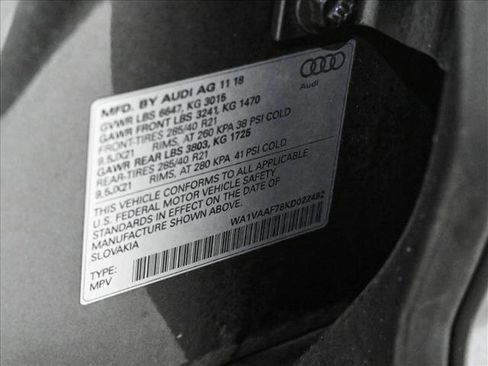 Used 2019 Audi Q7 3.0T Prestige w/ Prestige Package image 27