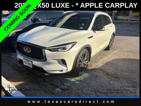 Used 2021 INFINITI QX50 Luxe w/ Appearance Package image 1