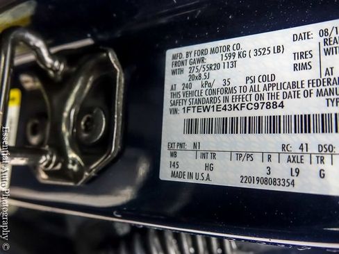 Certified 2019 Ford F150 Lariat w/ Equipment Group 502A Luxury AWD/4WD image 30