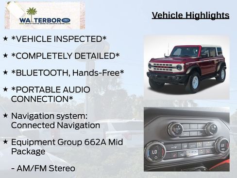 New 2026 Ford Bronco Heritage Edition AWD/4WD image 5