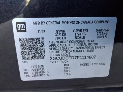 Certified 2023 Chevrolet Silverado 1500 RST w/ Z71 Off-Road Package AWD/4WD image 23