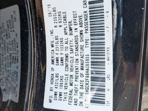 Used 2017 Honda Accord EX-L image 16