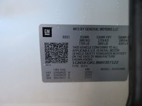 Used 2021 Chevrolet Suburban High Country image 43