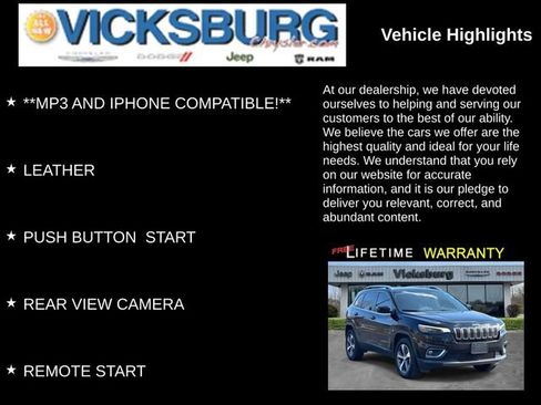 Used 2021 Jeep Cherokee Limited w/ Mopar Interior Package image 13