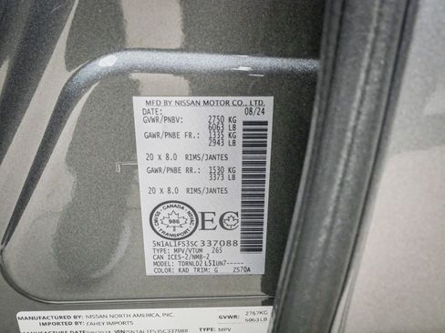Used 2025 INFINITI QX60 Luxe AWD/4WD image 36