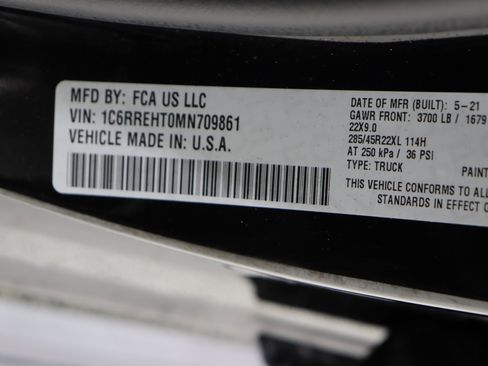 Used 2021 RAM 1500 Limited w/ Night Edition image 44