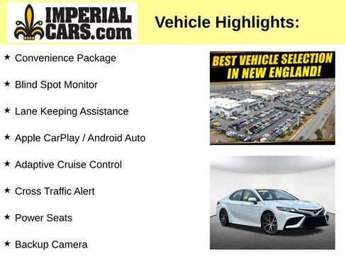 Certified 2024 Toyota Camry SE w/ Convenience Package FWD image 3