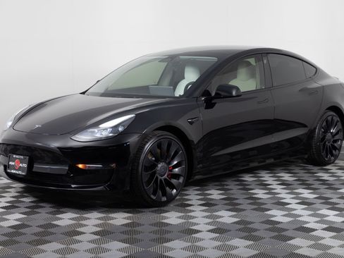 Used 2022 Tesla Model 3 Performance AWD/4WD image 1