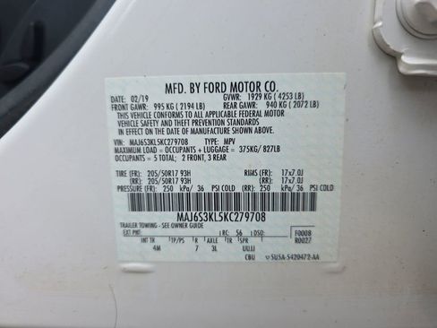 Used 2019 Ford EcoSport Titanium AWD/4WD image 30