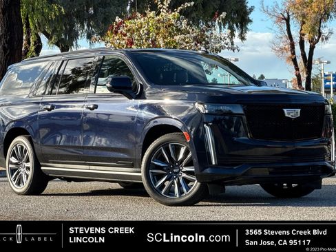 Used 2021 Cadillac Escalade ESV Sport w/ Driver Assist Tech Package image 1