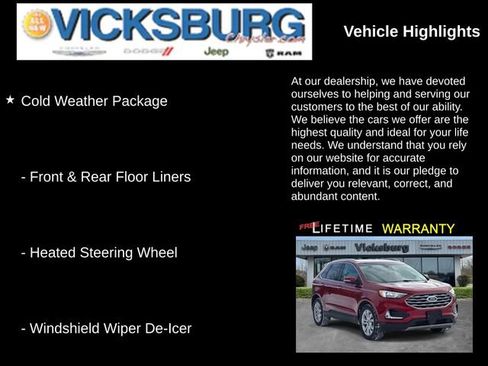 Used 2019 Ford Edge Titanium w/ Cold Weather Package image 19