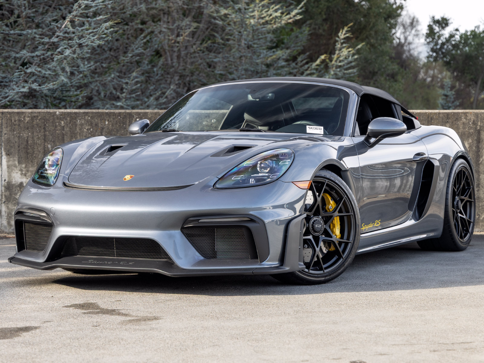 Certified 2025 Porsche 718 Boxster Spyder RS RWD image 1