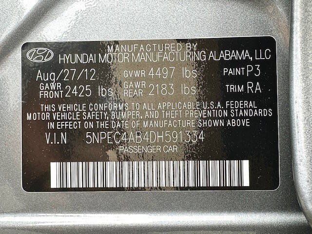 Used 2013 Hyundai Sonata Limited w/ Premium Pkg FWD image 18