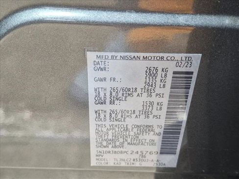 Used 2023 Nissan Pathfinder Rock Creek AWD/4WD image 15