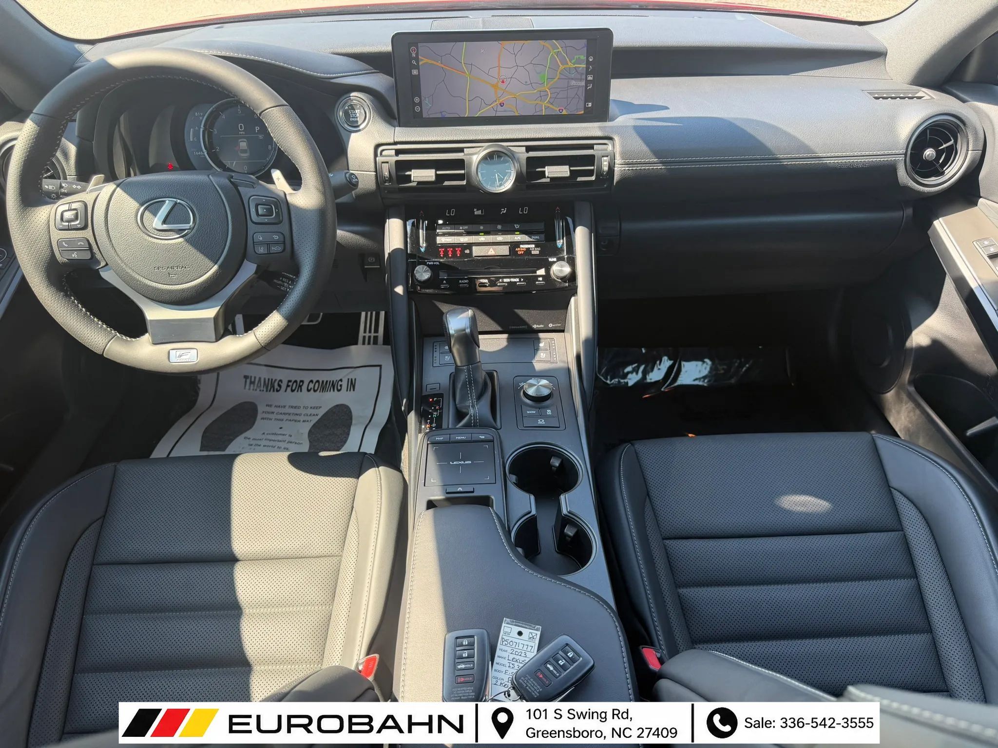 Used 2023 Lexus IS 350 F Sport w/ Navigation Package RWD image 15