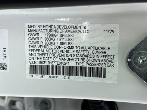 New 2026 Honda Civic Sport image 28