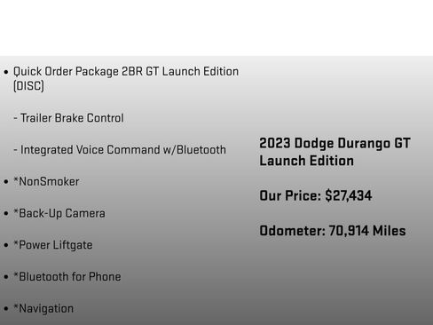 Used 2023 Dodge Durango GT RWD image 24