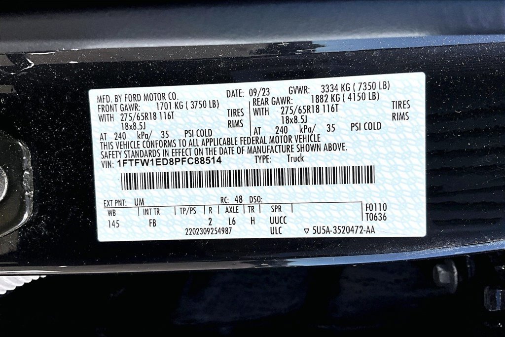 Certified 2023 Ford F150 4x4 SuperCrew Hybrid image 35
