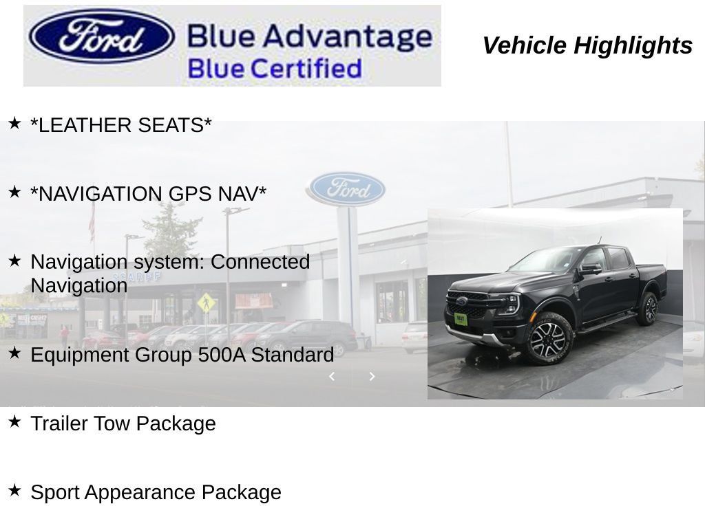 Used 2024 Ford Ranger Lariat w/ FX4 Off-Road Package AWD/4WD image 19
