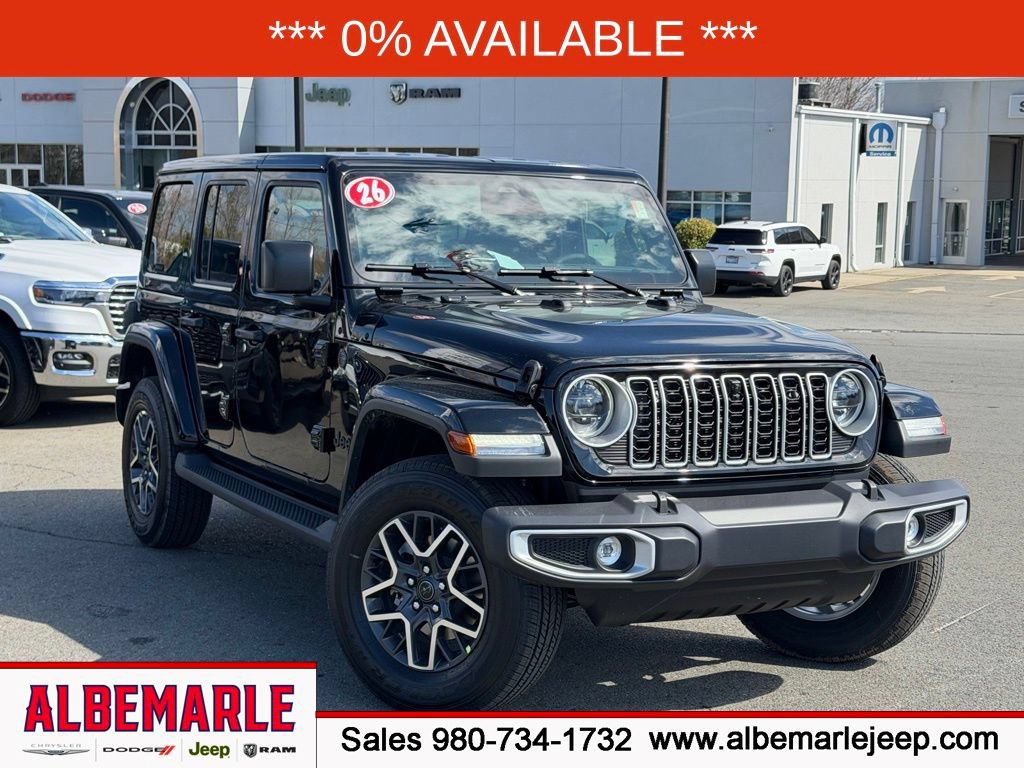 New 2026 Jeep Wrangler Unlimited Sahara AWD/4WD image 1