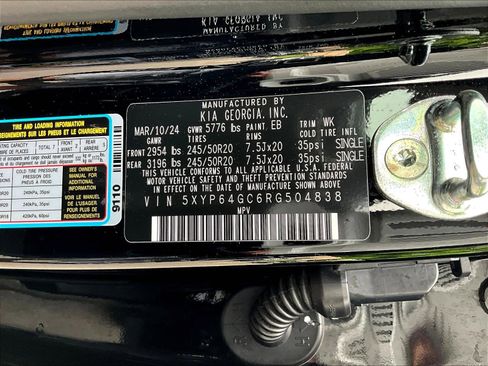 Certified 2024 Kia Telluride S w/ S Sunroof Package FWD image 19