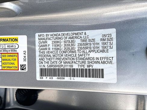 Certified 2023 Honda CR-V Sport Touring image 18