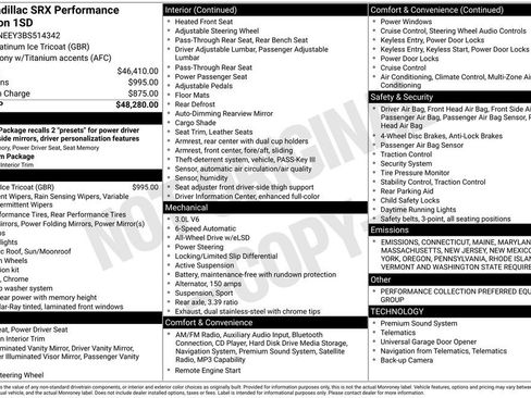 Used 2011 Cadillac SRX Performance image 18