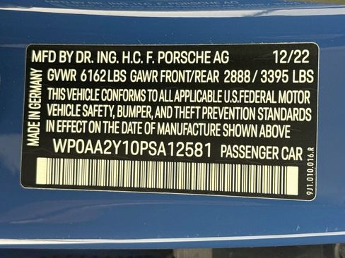 Certified 2023 Porsche Taycan RWD image 34