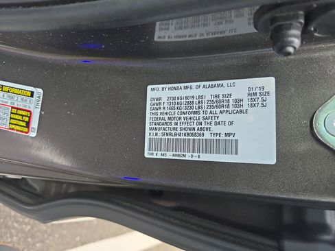 Used 2019 Honda Odyssey Touring image 44