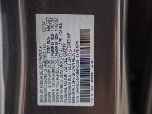 Used 2024 Honda Odyssey EX-L image 41