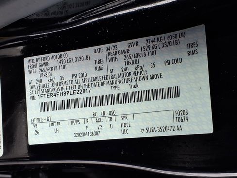 Used 2023 Ford Ranger XLT w/ Equipment Group 302A High image 23