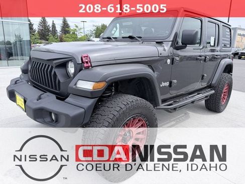 Used 2020 Jeep Wrangler Unlimited Sport S AWD/4WD image 1