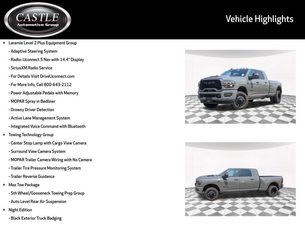 New 2026 RAM 3500 Laramie AWD/4WD image 10