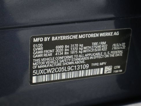 Used 2020 BMW X7 xDrive40i w/ Parking Assistance Package AWD/4WD image 16