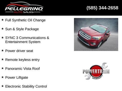 Used 2019 Ford Escape SEL AWD/4WD image 2