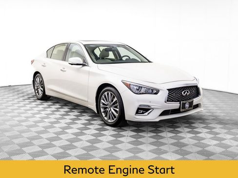 Used 2023 INFINITI Q50 Luxe w/ Cargo Package image 8