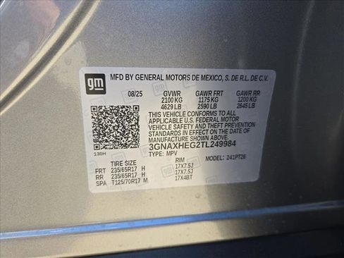 New 2026 Chevrolet Equinox LT w/ LPO, Floor Liner Package image 21