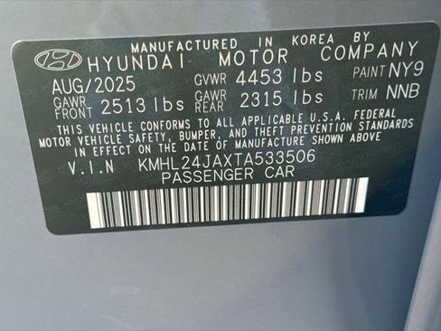 New 2026 Hyundai Sonata SE image 23