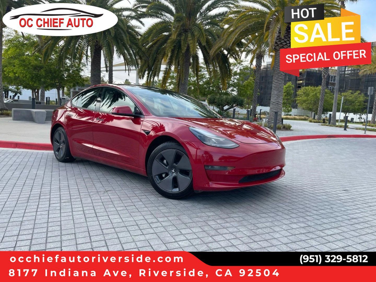 Used 2021 Tesla Model 3 Standard Range Plus RWD image 1