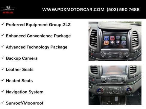 Used 2017 Chevrolet Impala Premier w/ Enhanced Convenience Package FWD image 12