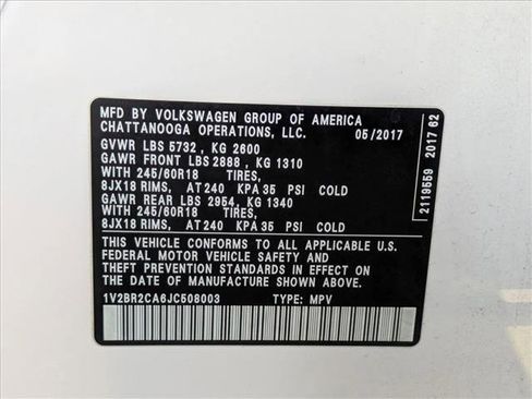Used 2018 Volkswagen Atlas Launch Edition image 23