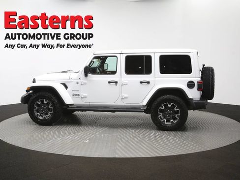 Used 2024 Jeep Wrangler Unlimited Sahara w/ Dual Top Group AWD/4WD image 60