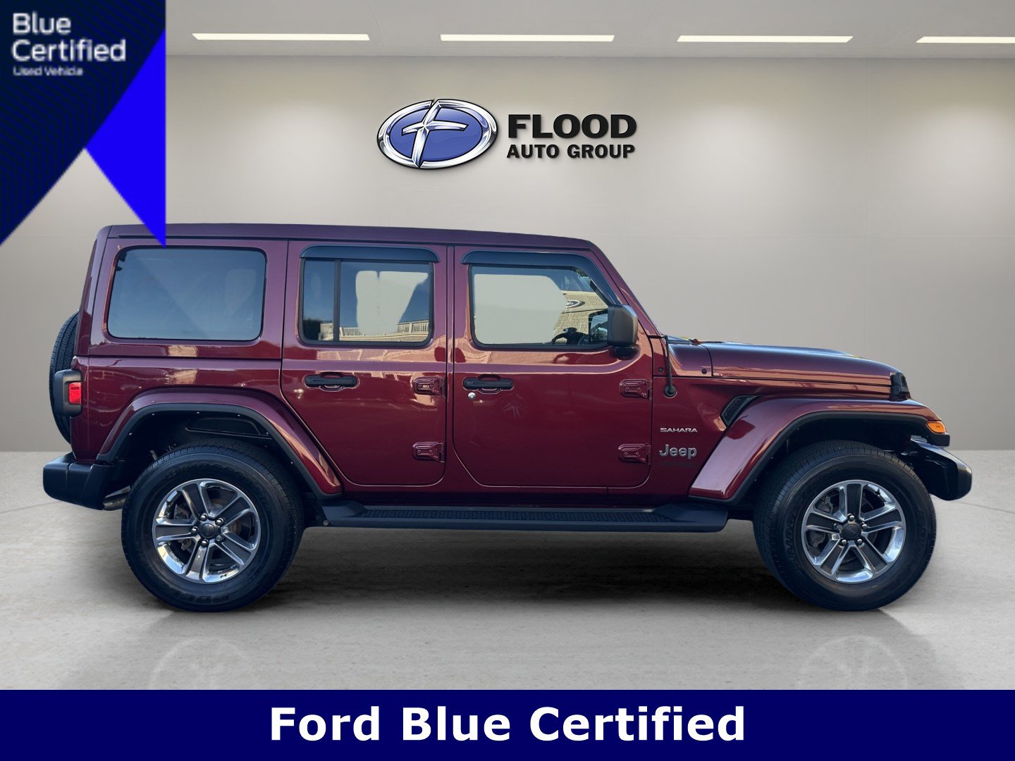 Used 2021 Jeep Wrangler Unlimited Sahara AWD/4WD image 4