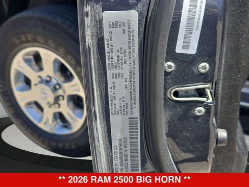 Used 2026 RAM 2500 Big Horn AWD/4WD image 35