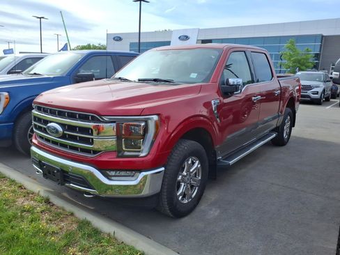 Certified 2022 Ford F150 Lariat w/ Equipment Group 502A High image 3