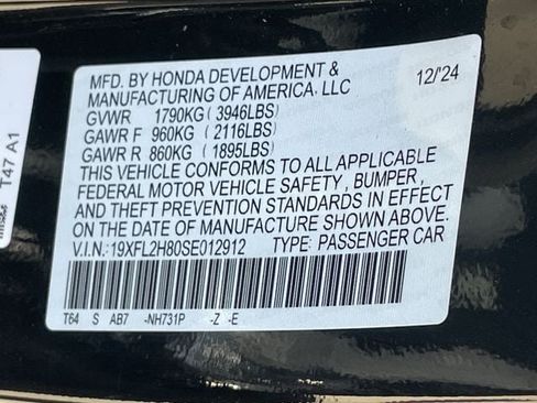 Certified 2025 Honda Civic Sport image 29