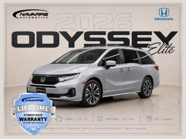 New 2026 Honda Odyssey Elite image 1