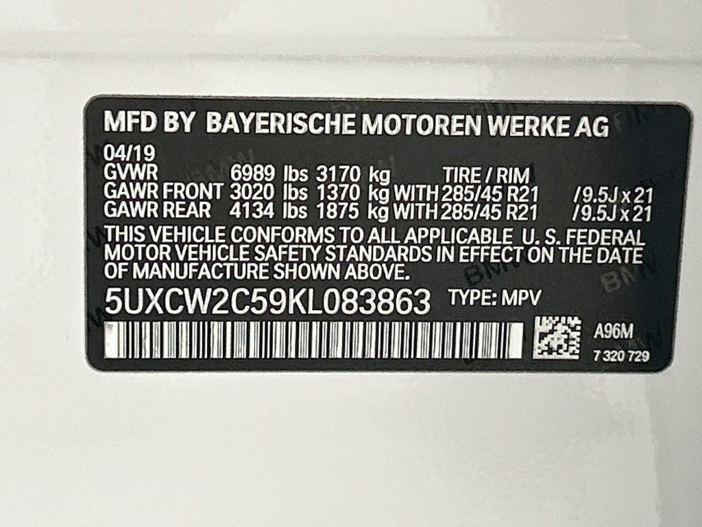 Used 2019 BMW X7 xDrive40i w/ Premium Package AWD/4WD image 34